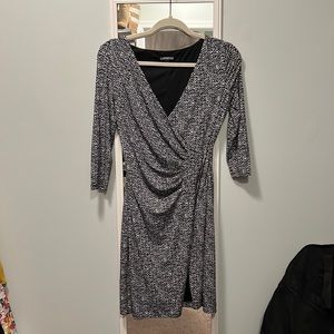 Mini wrap dress